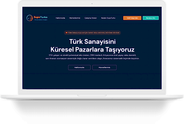 expoturko wordpress web sitesi tasarimi