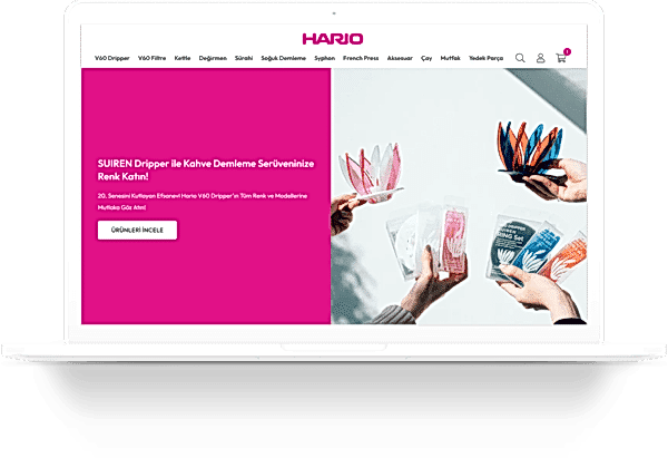 hario web sitesi tasarimi