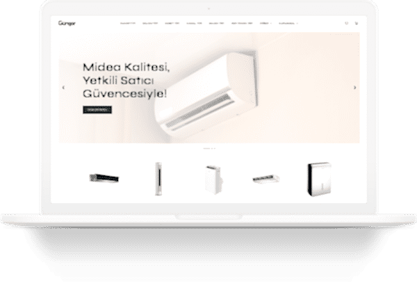 mideaturkey wordpress web site tasarimi