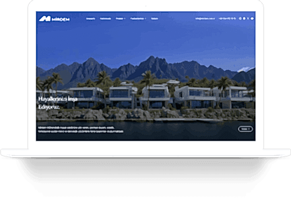 mirdem muhendislik web sitesi tasarimi