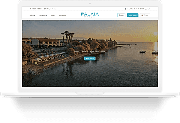 palaia hotel wordpress website tasarimi
