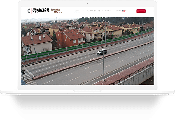 usakligil ses bariyeri wordpress web site tasarimi